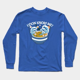 Udon Know Me Wave Long Sleeve T-Shirt